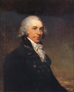 Arthur Devis A Portrait of Captain James Urmston oil painting on canvas
